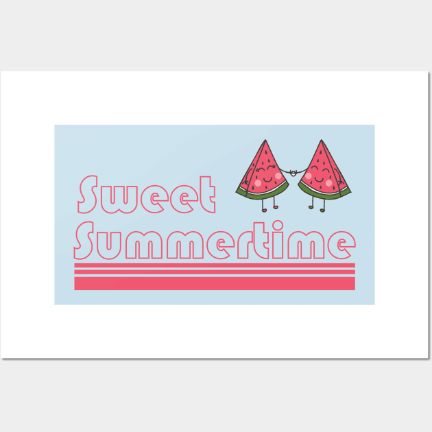 Sweet Summertime Wall Art by KC Designs